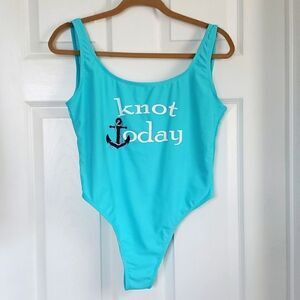 Heat womans, Knot Today,one piece swimsuit, large